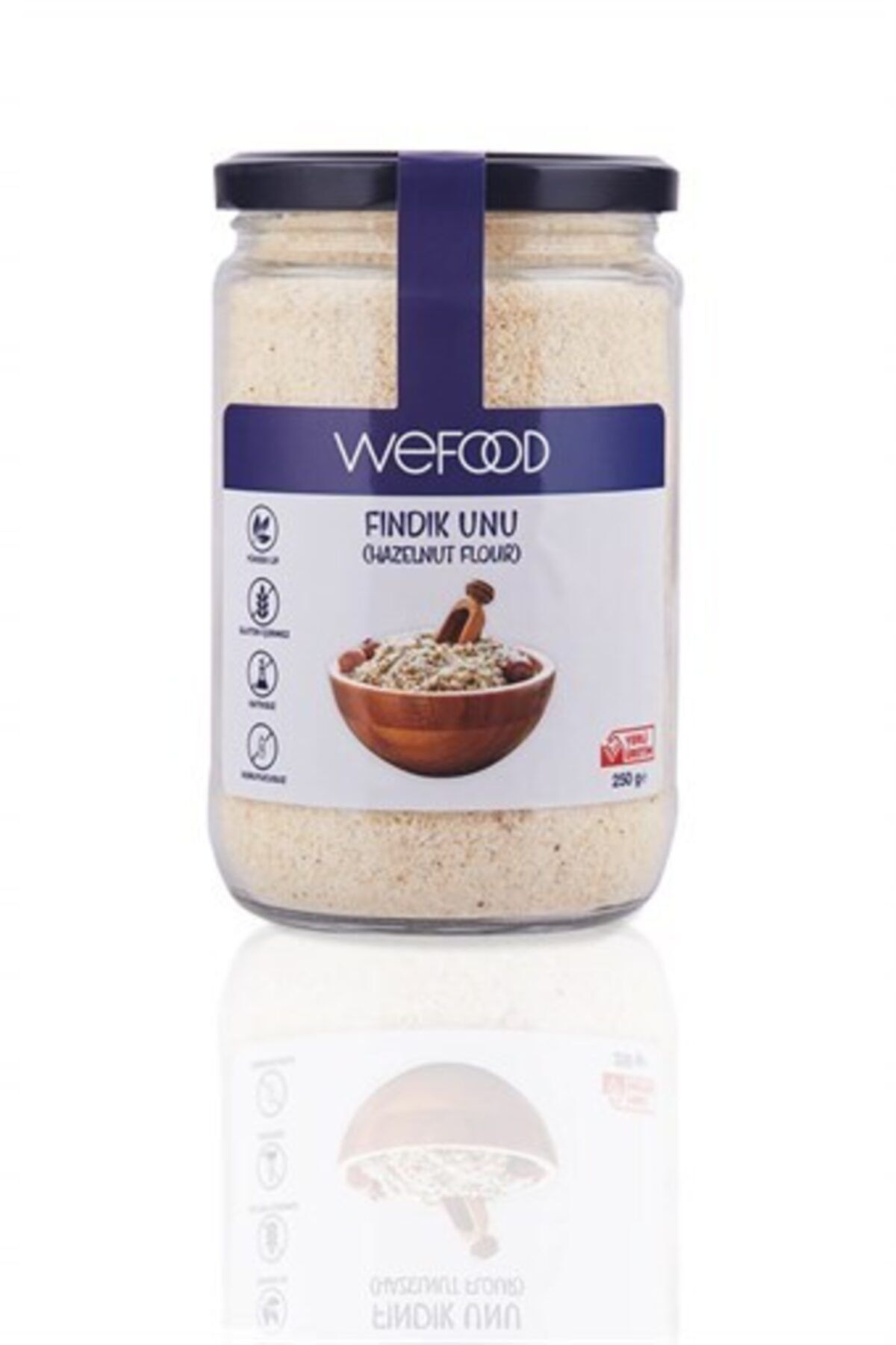 Wefood Glutensiz Fındık Unu 250 gr