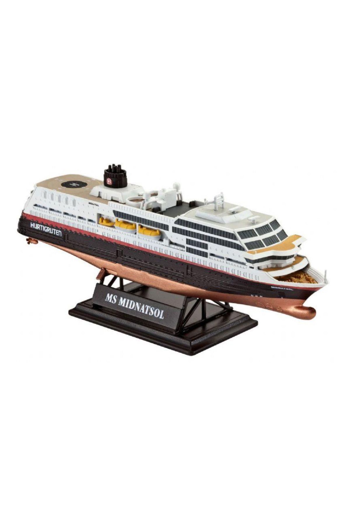 REVELL 1:1200 Gemi Maketi Midnatsol Hurtigruten /