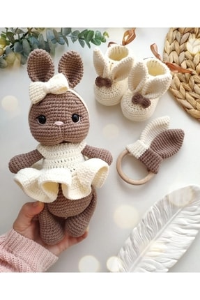 Amigurumi Tavşan 3'lü Set Image 0