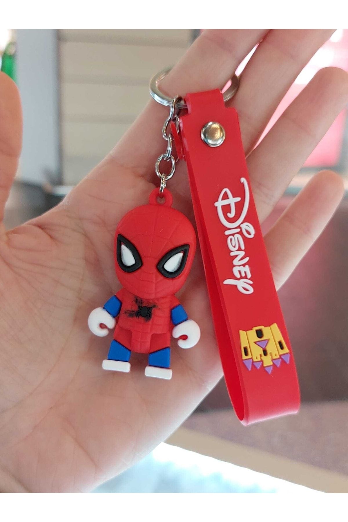 Elit Ticaret Spiderman Spiderman Avengers Marvel 3d Silicone Keychain Bag  Wallet Ornament Accessory Gift 1pc - Trendyol