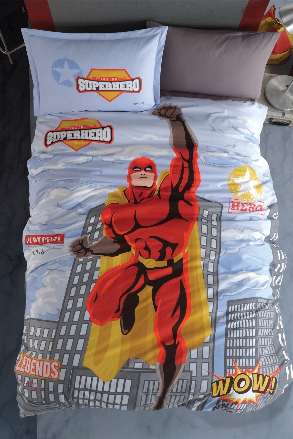 Superhero single duvet cover deals
