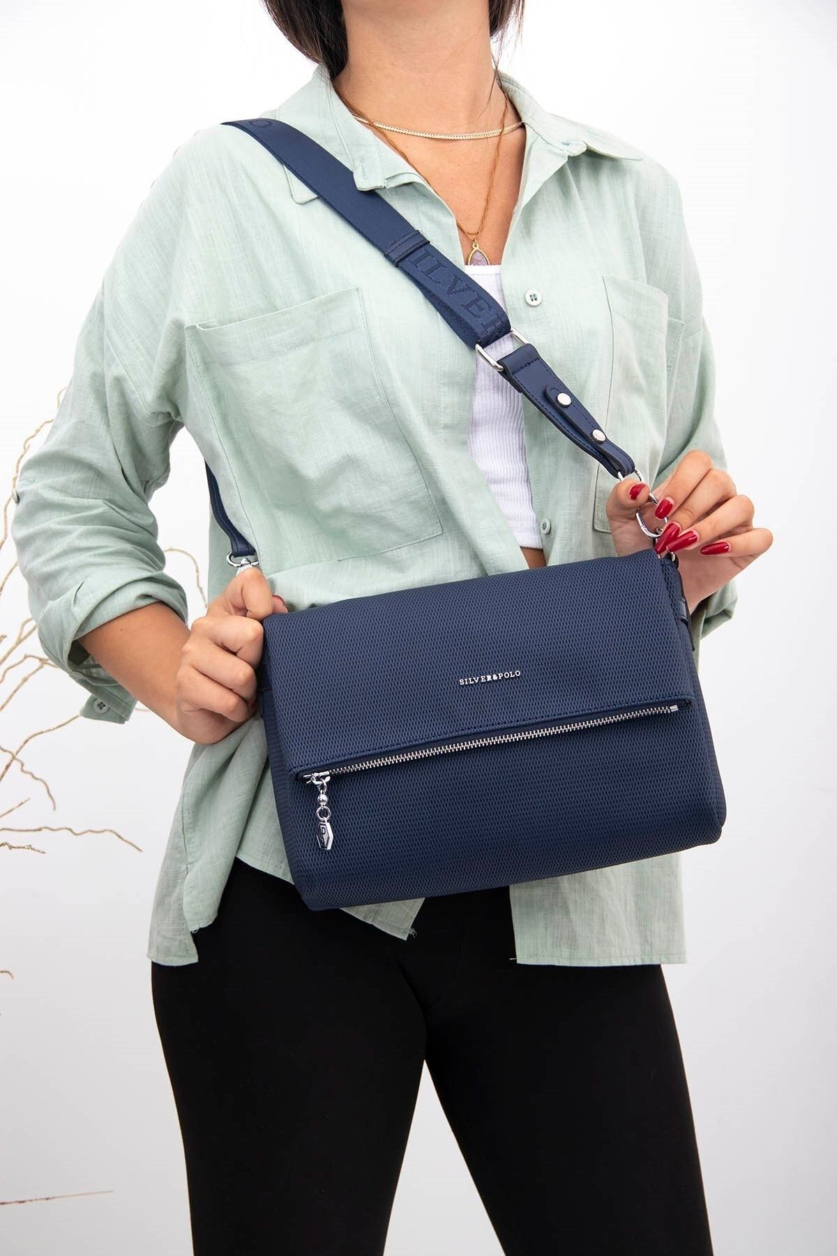 Silver Polo Women s Crossbody Bag Laci Laci Nv963 Trendyol