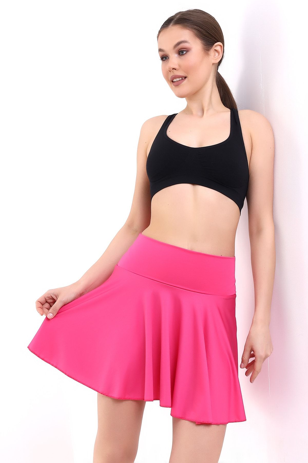 aykum Beach Skirt Pareo pink Color skirt without underwear Moon