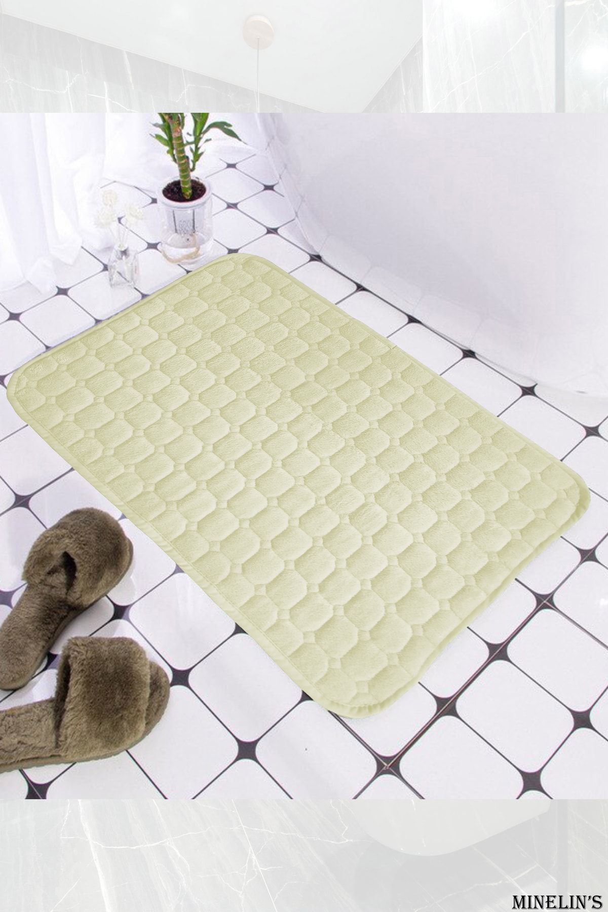 MINELIN S Bathroom Mat 1 Trendyol