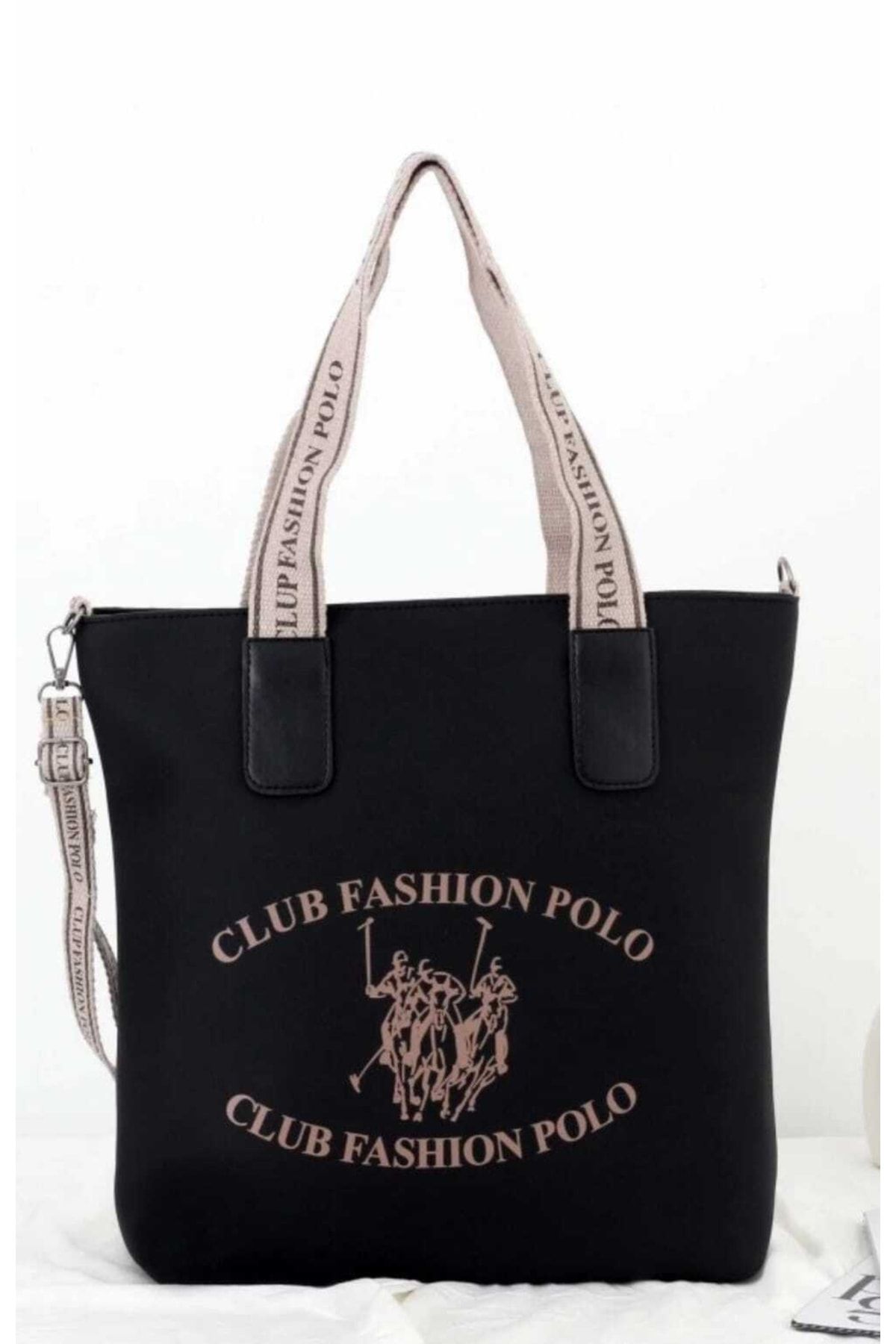 GiFi Shoulder Bag Black Plain Trendyol