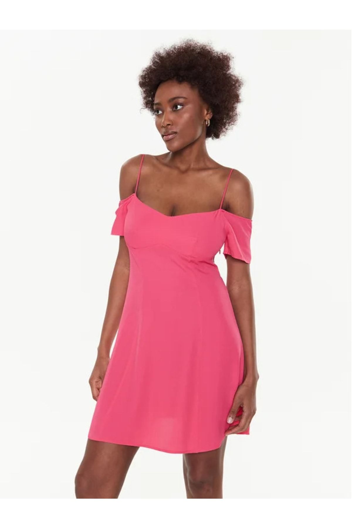 Hot pink deals calvin klein dress