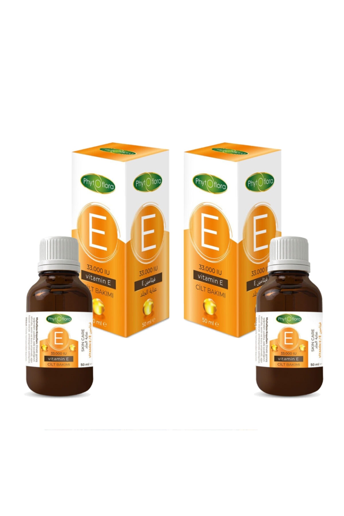 Mindivan Phytoflora Vitamin E 50ml 2 Adet