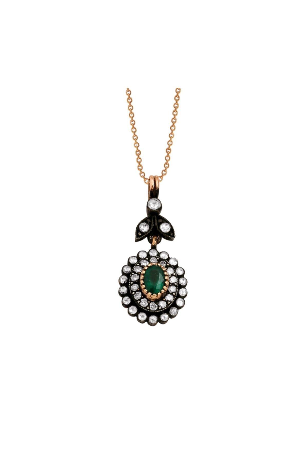 Clavis Jewelry Elmas ve Pırlanta Taşlı Kolye (ekl0743)