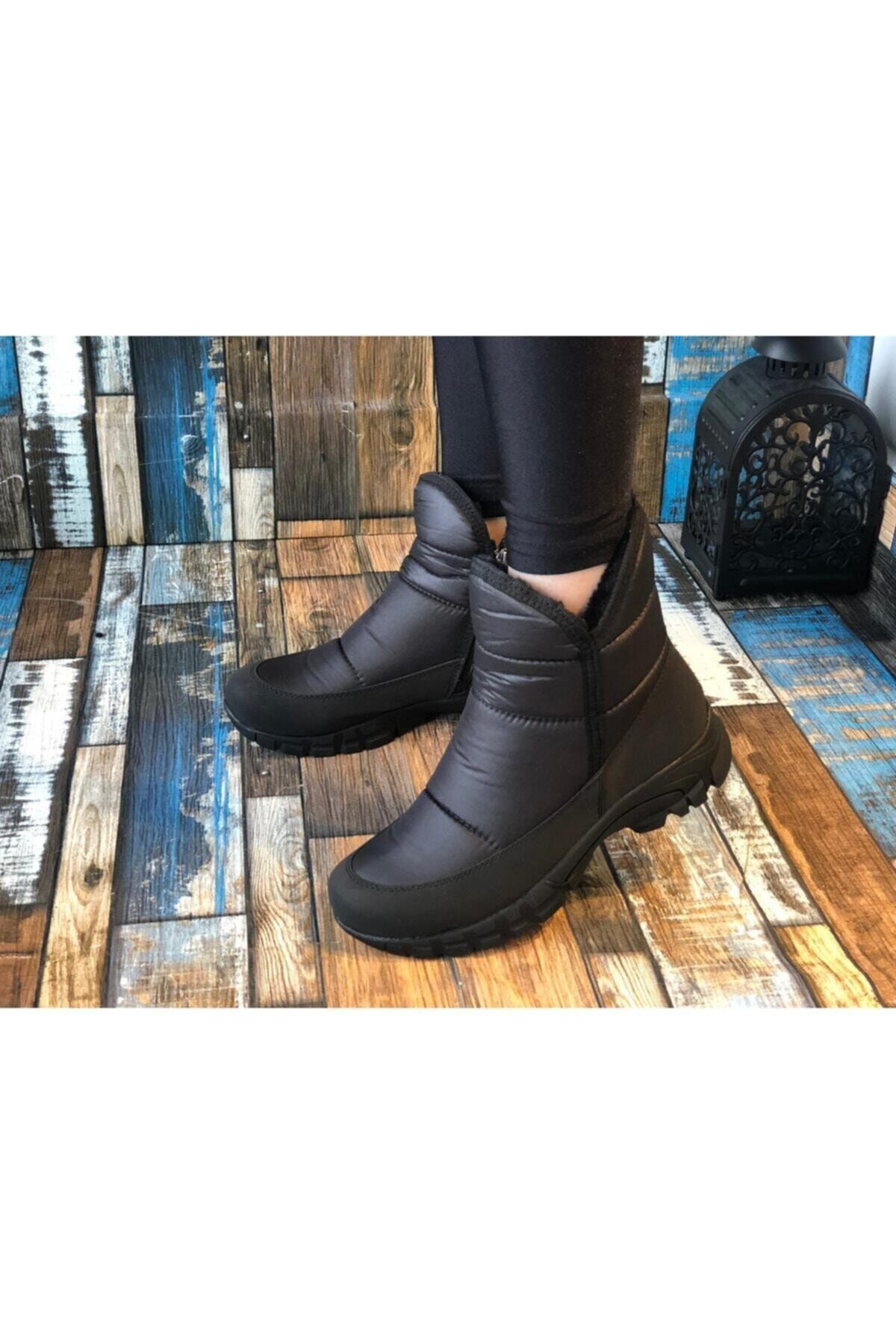 CARLA BELLA Kadın Içi Yünlü Kar Botu