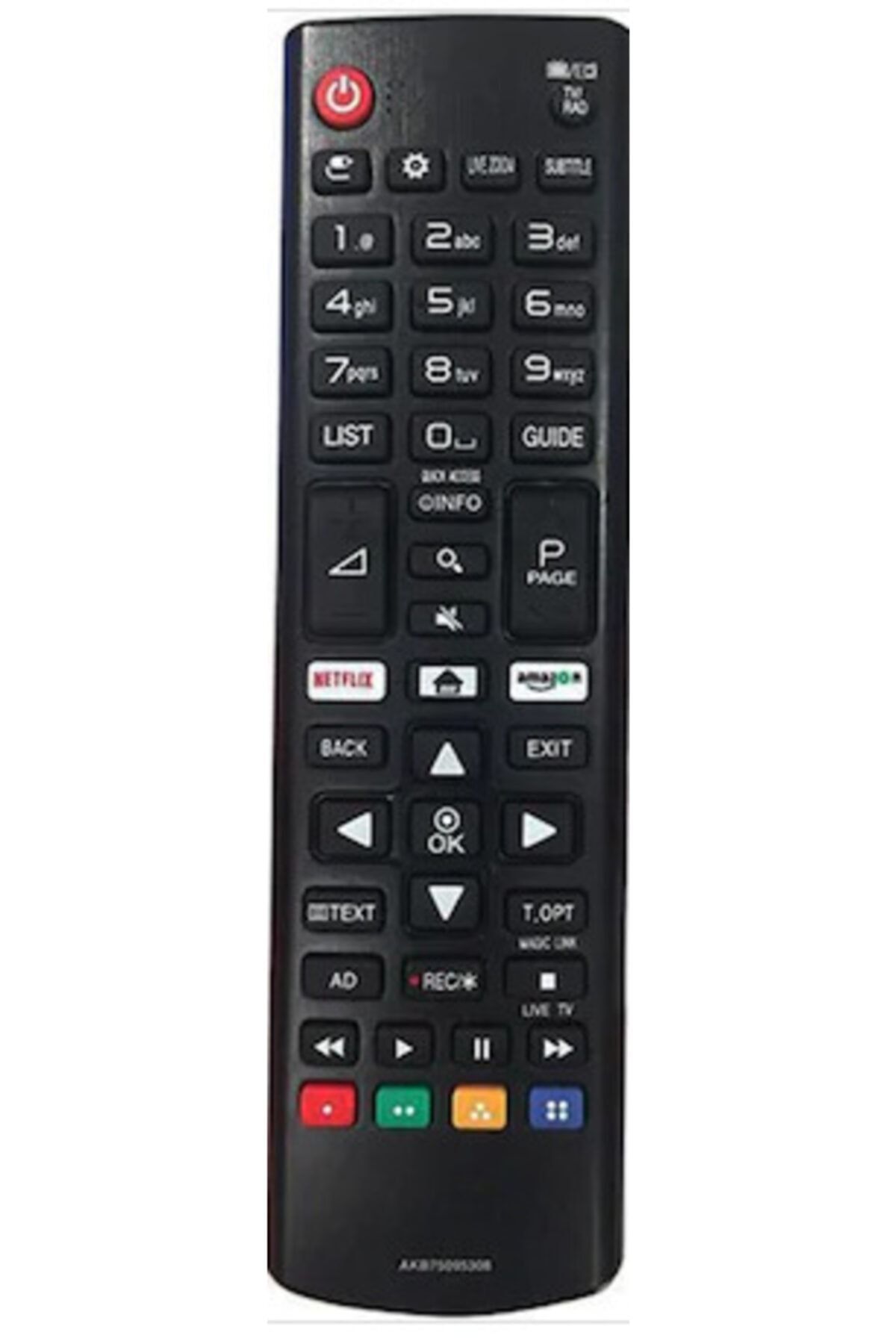 ATAELEKTRONİK Lg An-mr600 Sihirli Yerine Tuşlu Kumanda - Amazon Netflix Home Tuşlu Smart Lcd Led Tv Kumanda