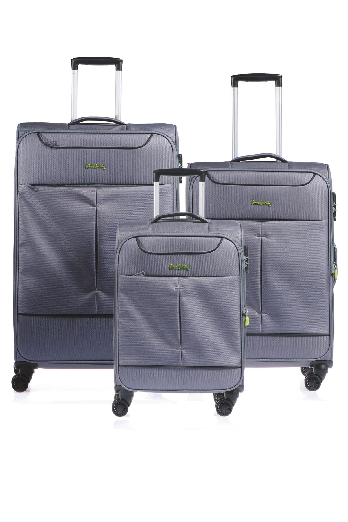 Pierre Cardin Pıerre Cardın 04pc4100-set Gri Gri Unısex 3 Lü Set Bavul