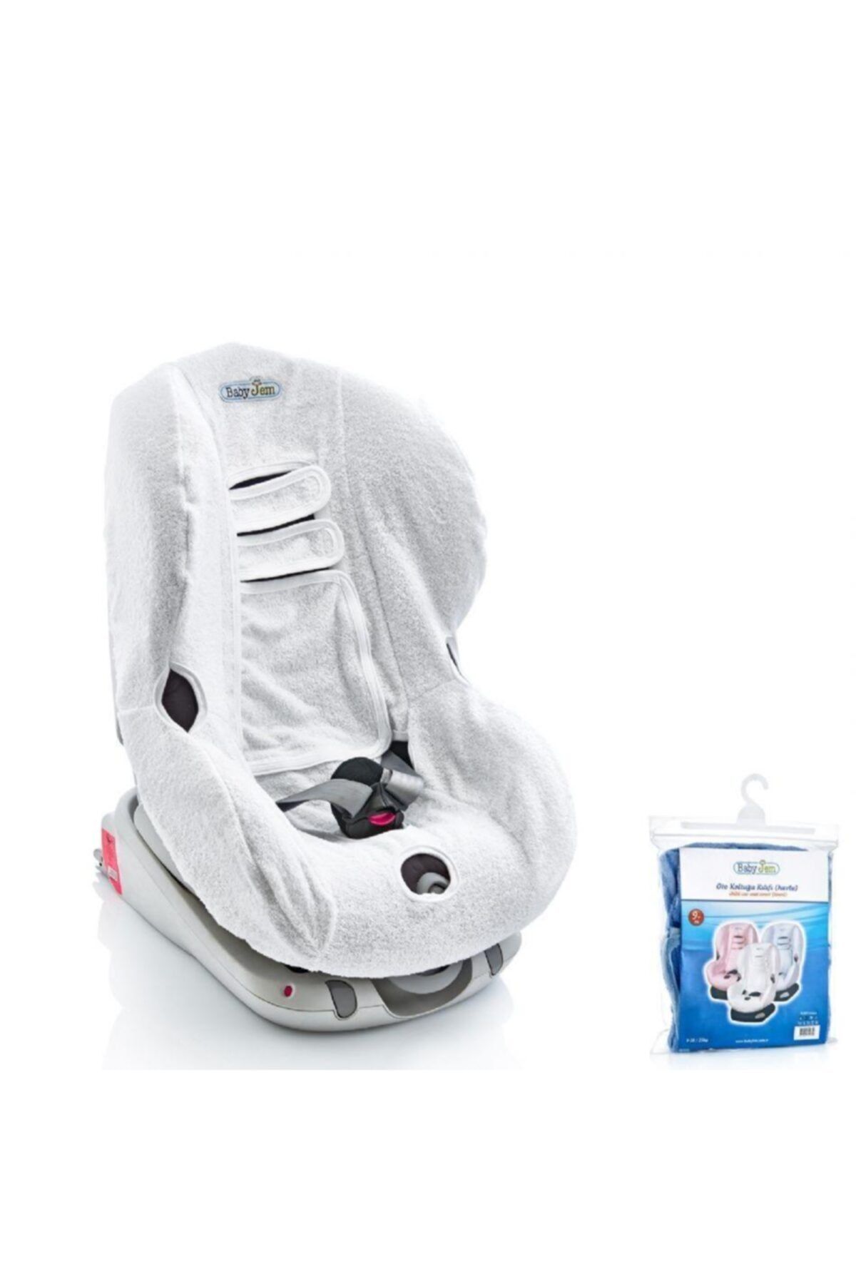 Babyjem Oto Koltuğu Kılıfı 075 Beyaz