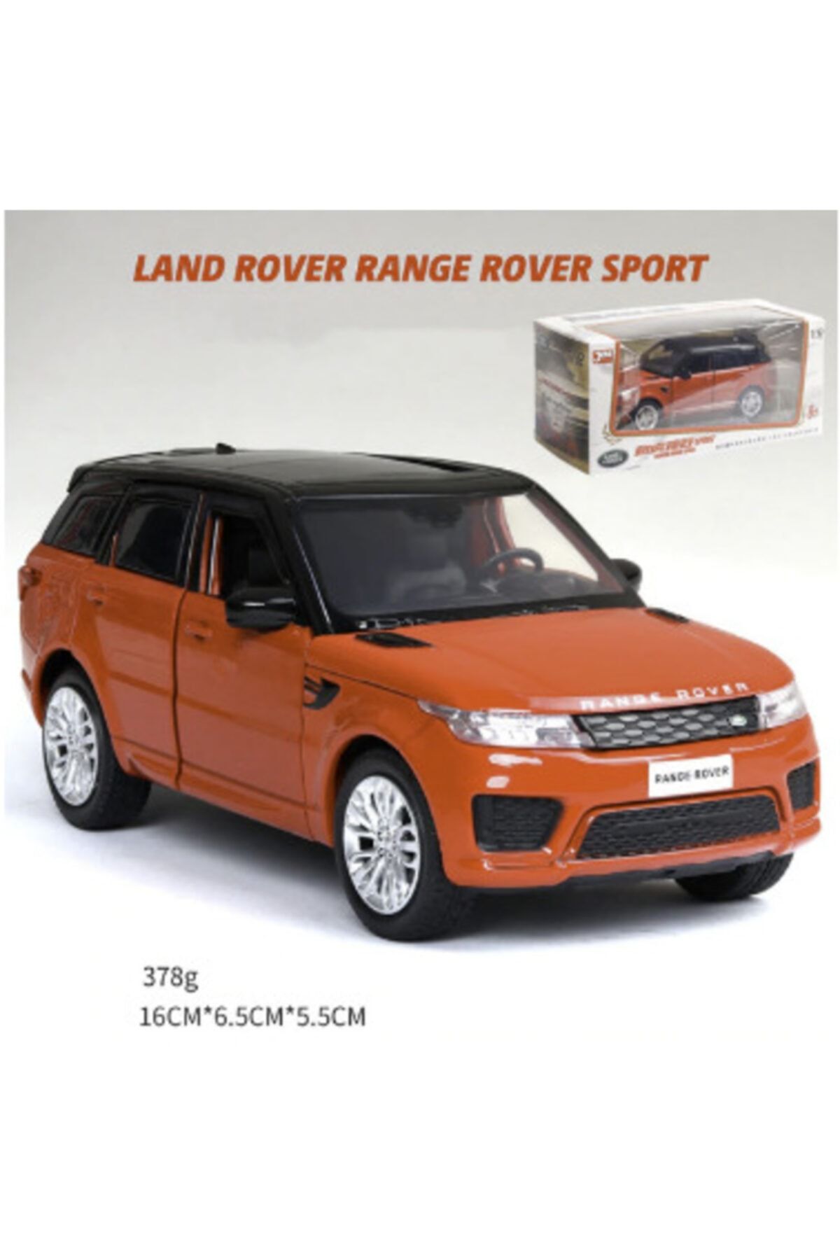 renkli çiçekler 1/32 Pres Döküm Model Araç Lands Rover Range Rover Metal Ses Ve Işık Spor Araba