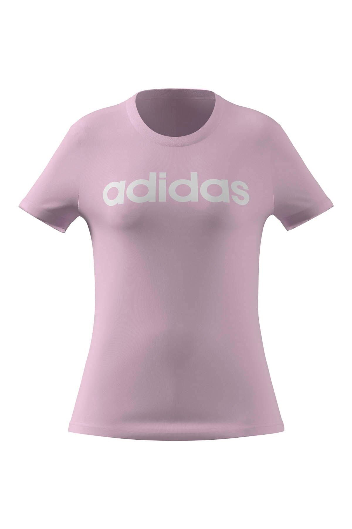 adidas T-shirt Kadın T-shirt Clpınk/whıte Gl0771