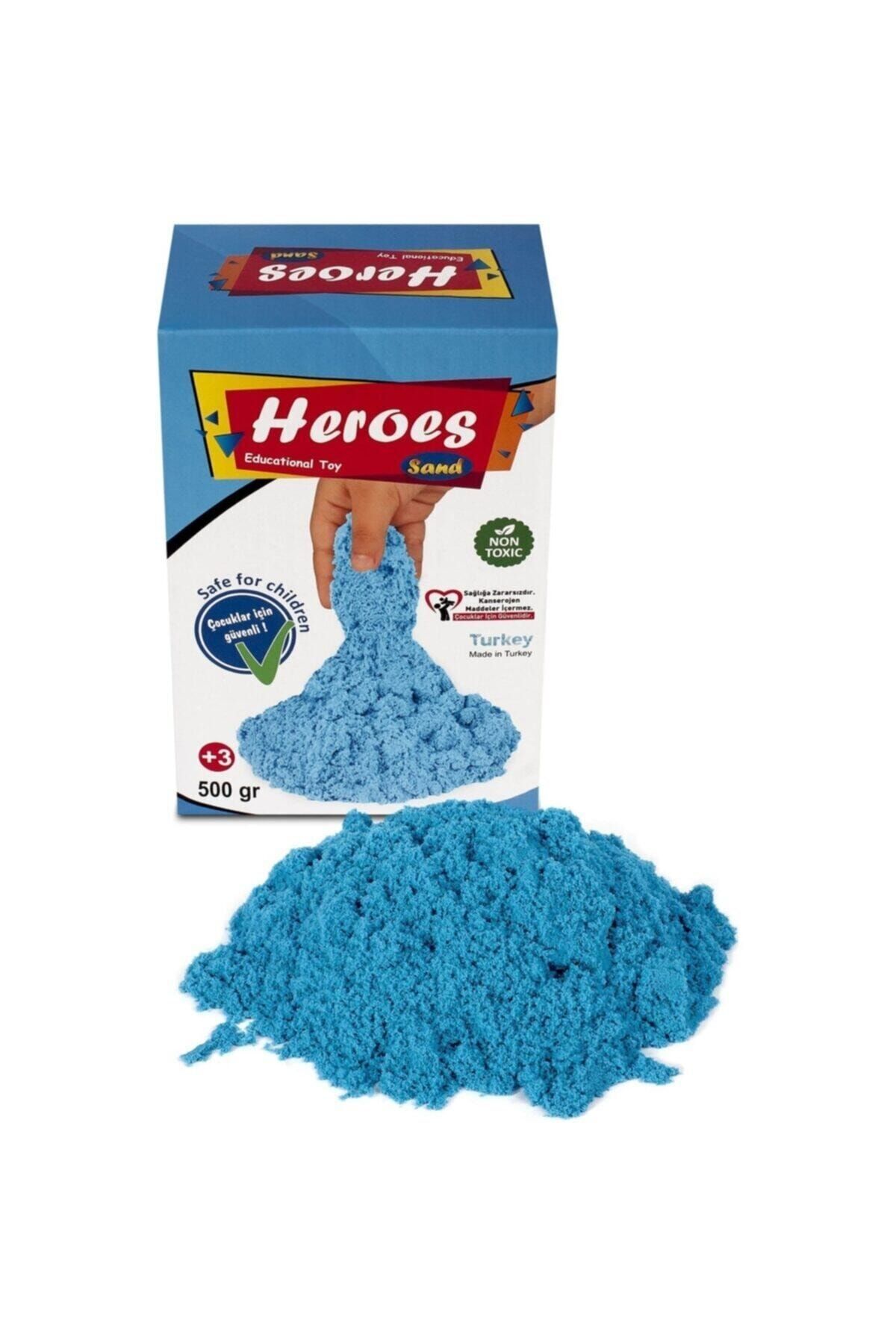 Apiko Shop Heroes Renkli Kinetik Oyun Kumu 500 Gr(sihirli Kum, Oyun Kumu, Renkli Kum)