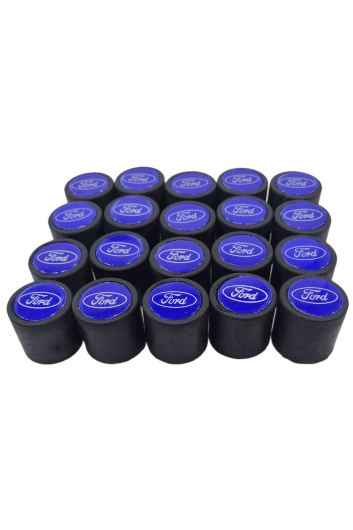 KUZEY HIRDAVAT Ford Mavi Kapak Bijon Kapağı 20 Adet 17 Mm