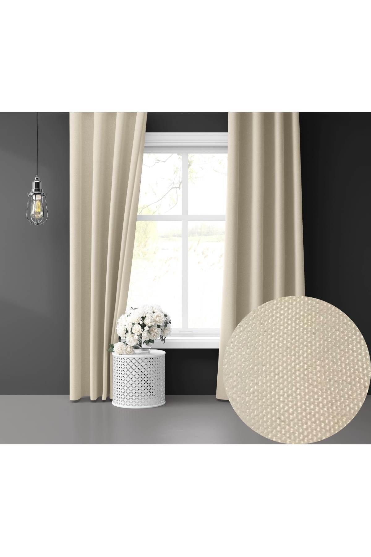 Perle Home Daily Series Vanilya Ada Fon Perde