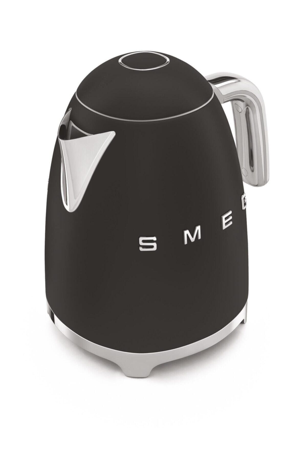 SMEG 50'S Style Retro MAT Siyah Kettle