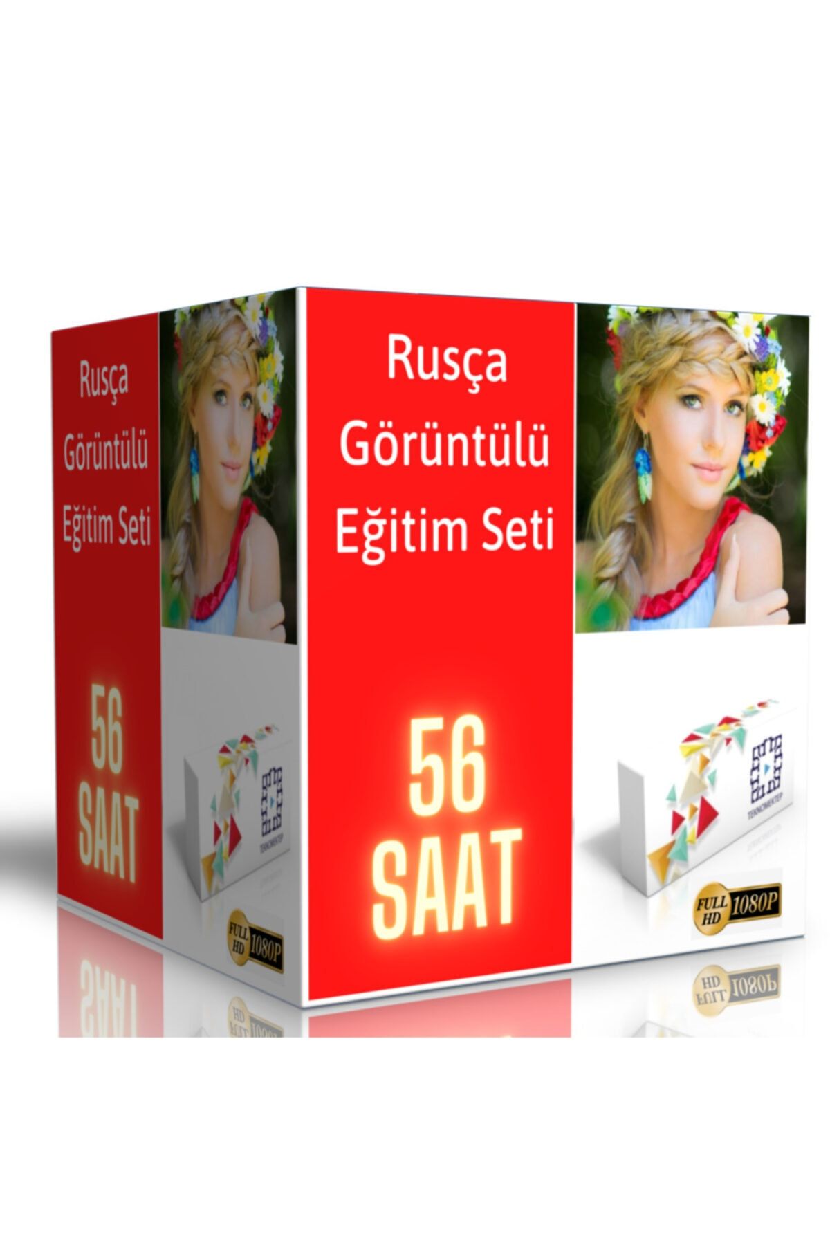 Enine Boyuna Eğitim Rusça Görüntülü Eğitim Seti