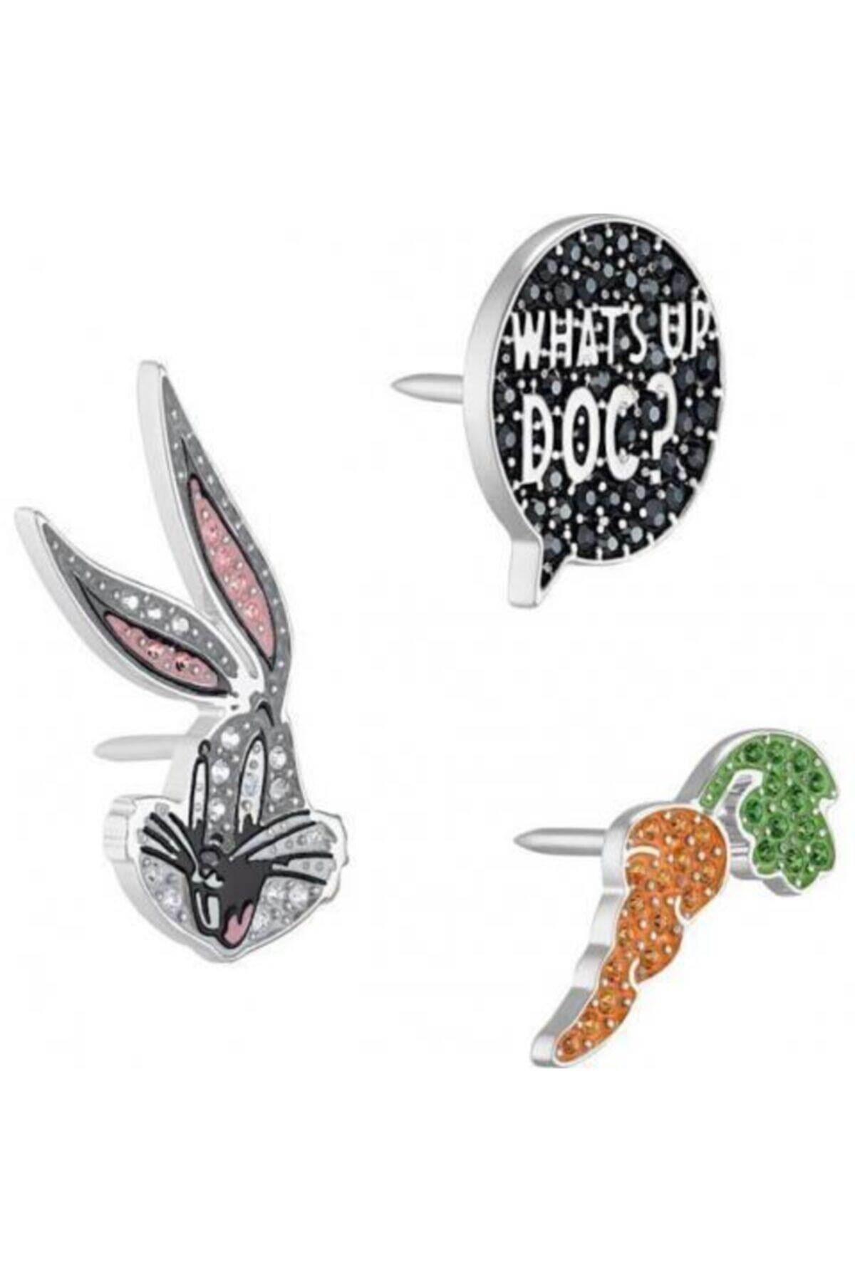 Swarovski 5488791 Broş Looney Tunes:tie Pin Set Dmul/rhs