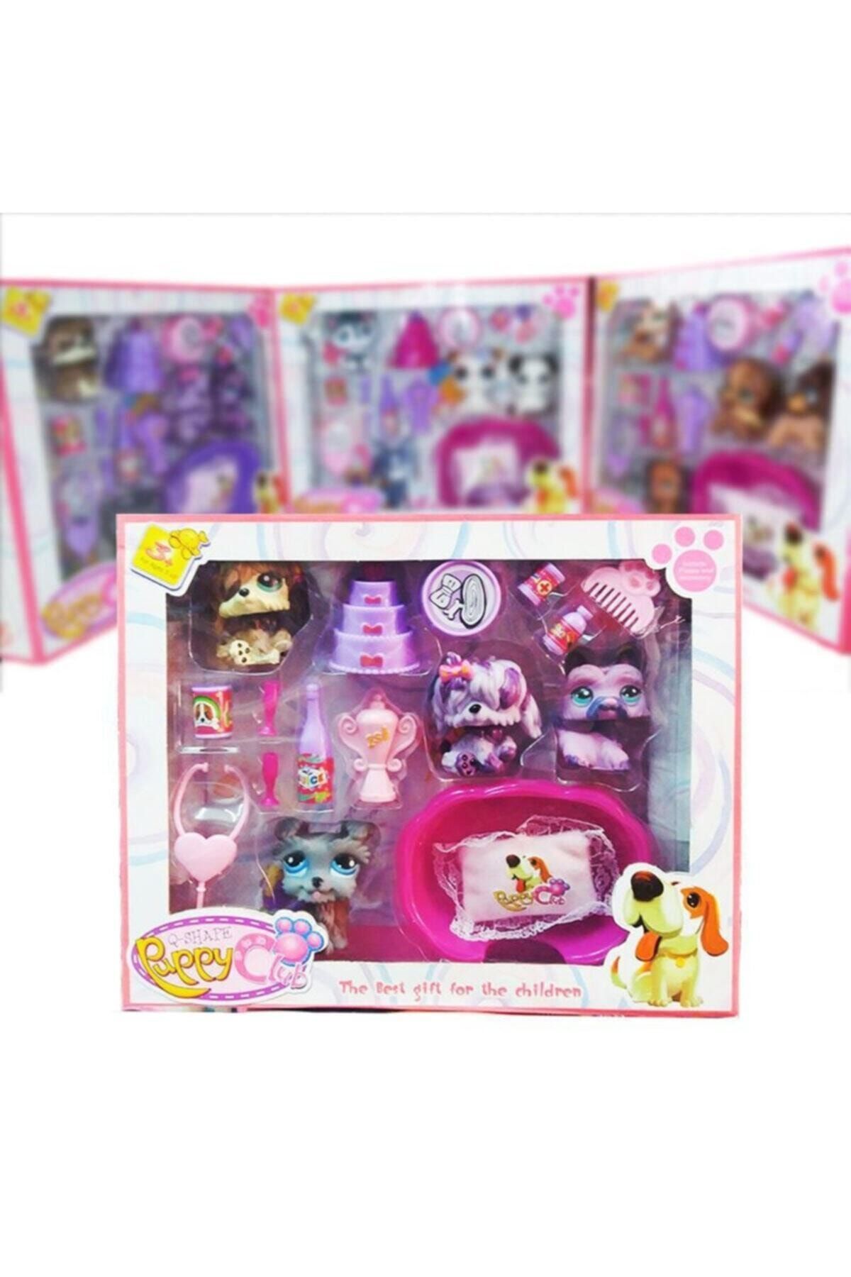 Minişler Pet Shop Petshop Minişler Q-shape Puppy Oyuncak