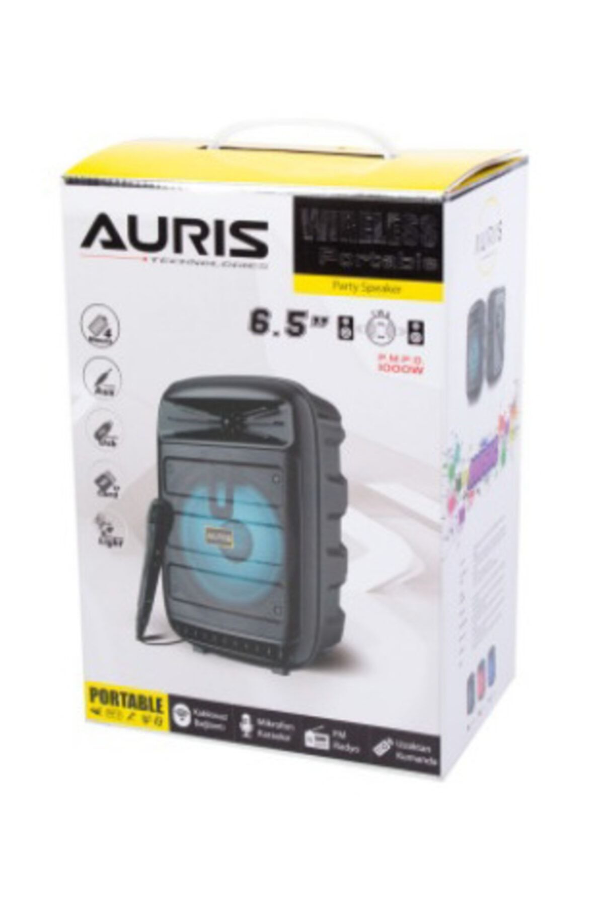 Auris K22 Kareoke Bt Hoparlör