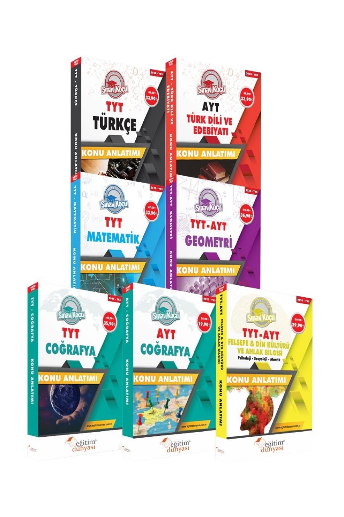 Egitim Dunyasi Yks Esit Agirlik Konu Anlatimi Seti 7 Kitap Fiyati Yorumlari Trendyol