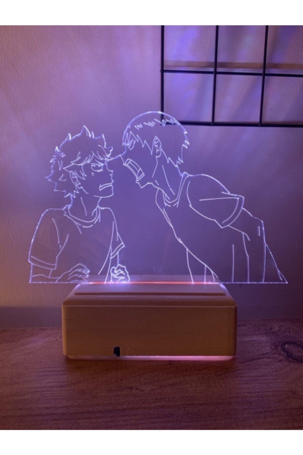 Modiwa Design Kageyama & Hinata 16 Renk Gece Lambası