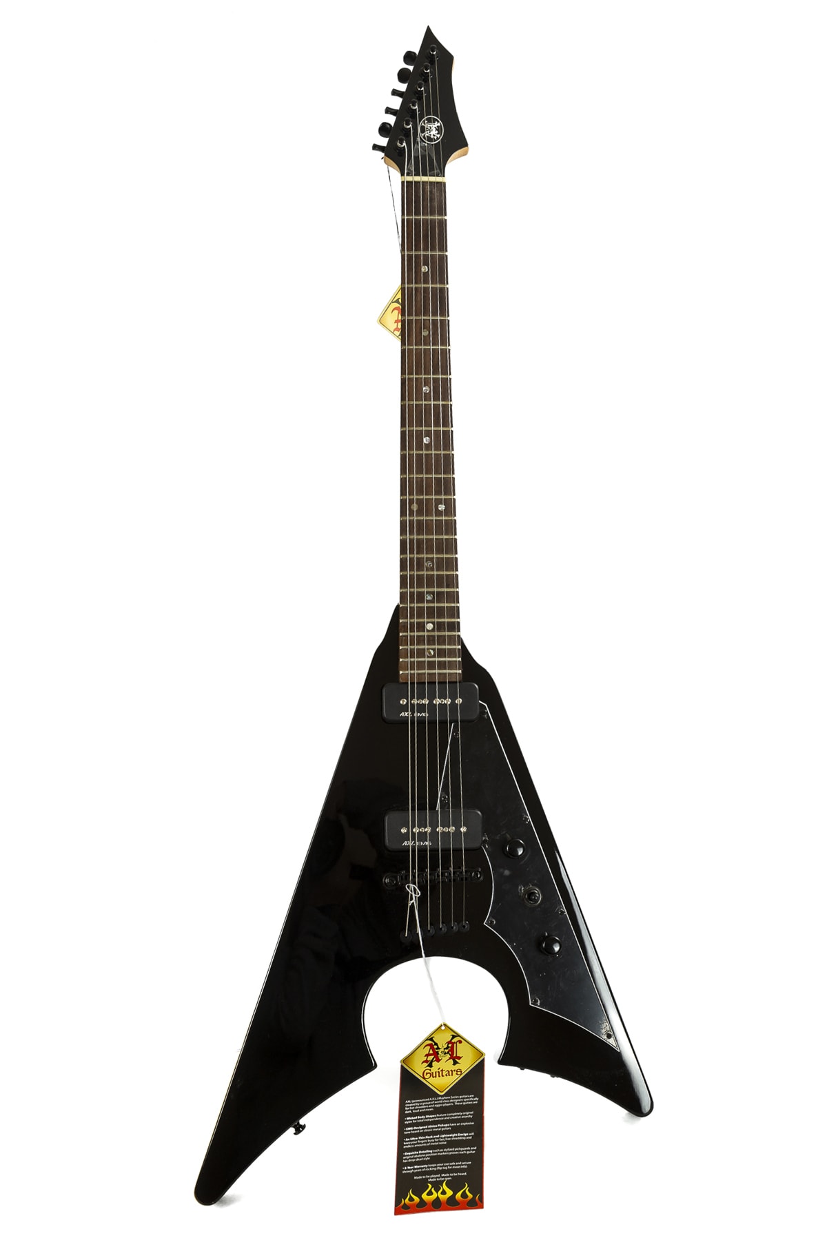 BEMOL MÜZİK Elektro Gitar Axl Jacknife 001bk