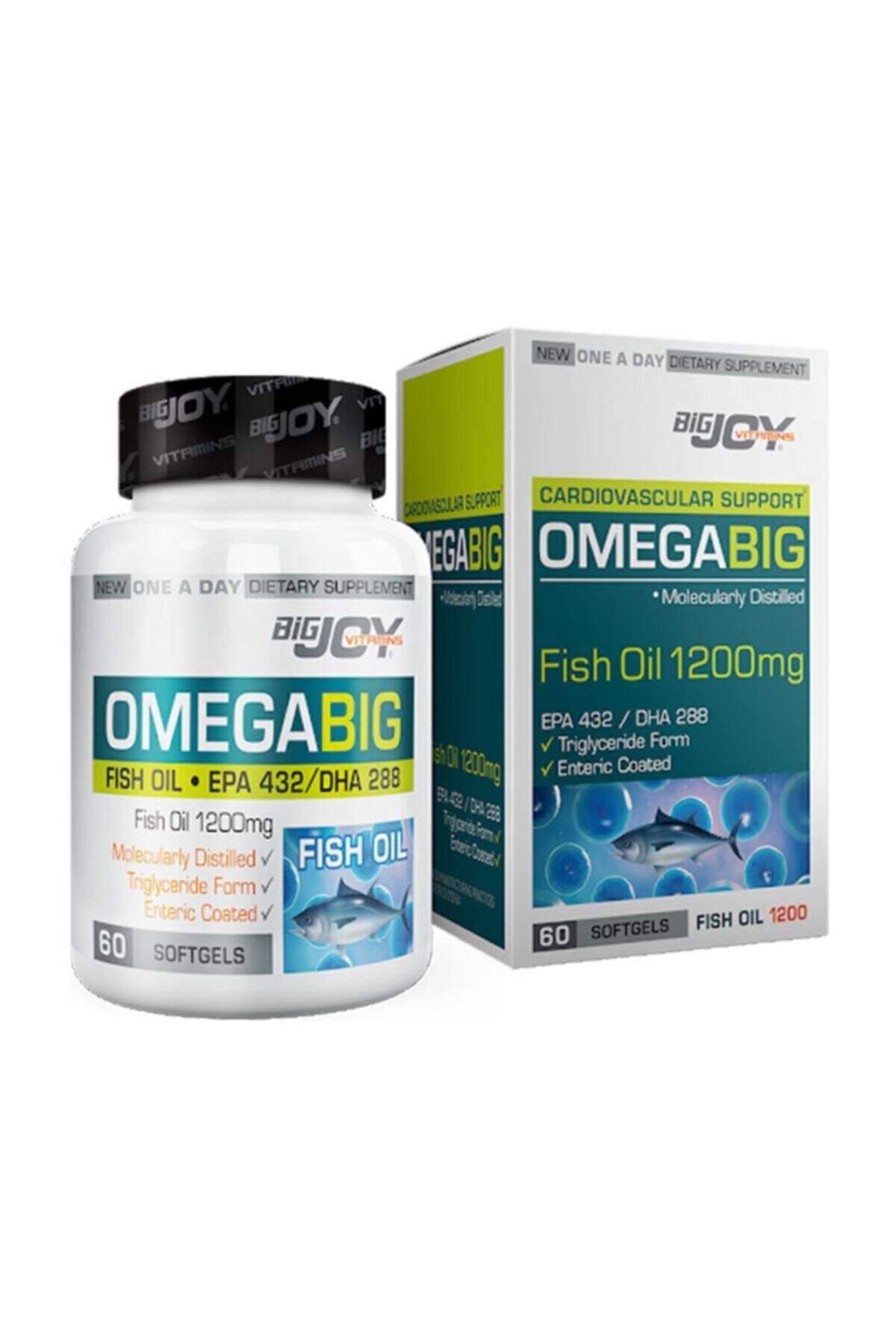 Big Joy Vitamins Omegabig 60 Kapsül 1