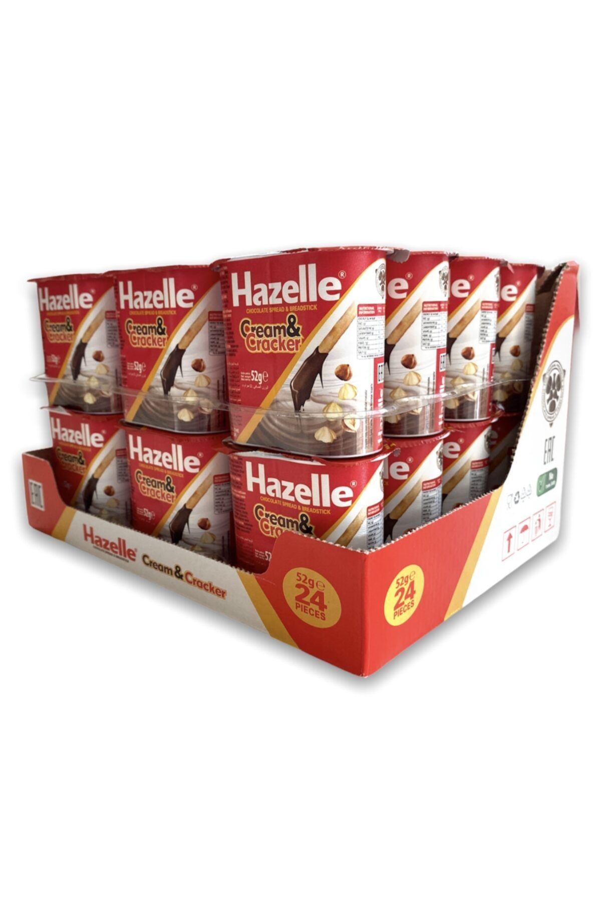 HAZELLE Cream&cracker 52 gr 24 Lü Paket