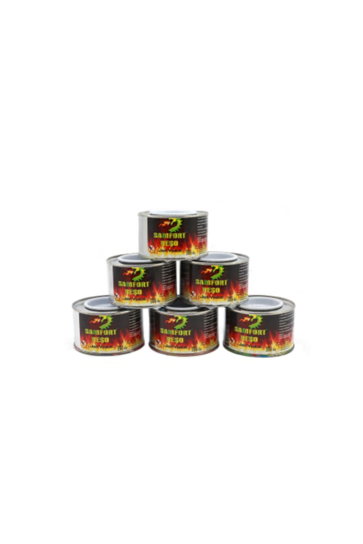 SAMFORT Osmanlı Ocak Yakıtı ,reşo Jel Net 200 gr. 6'lı