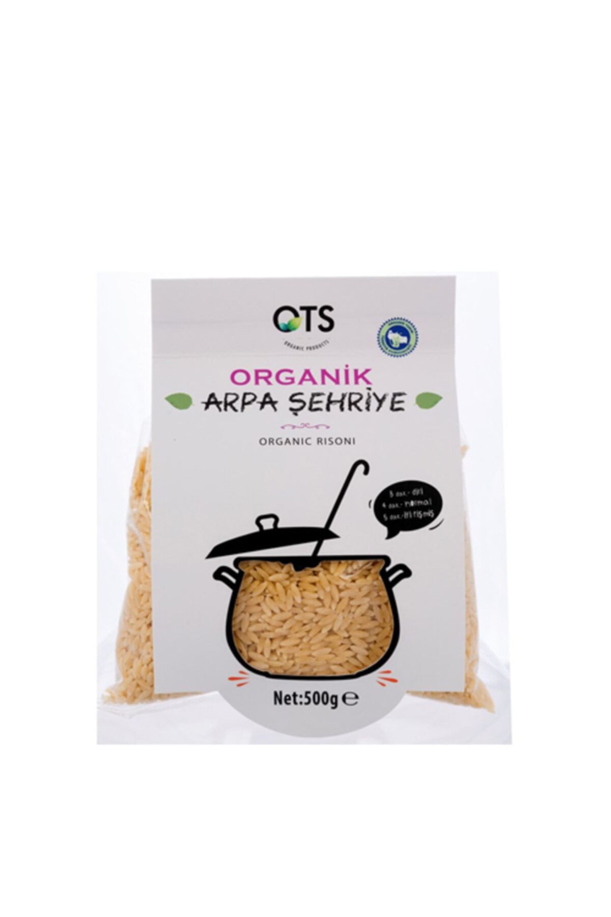 OTS Organik Arpa Şehriye 500 Gr