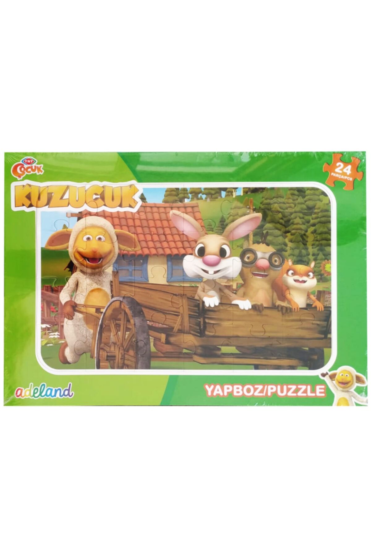 ADEL OYUNCAK Kuzucuk Yapboz 24 Parça Puzzle Model 3