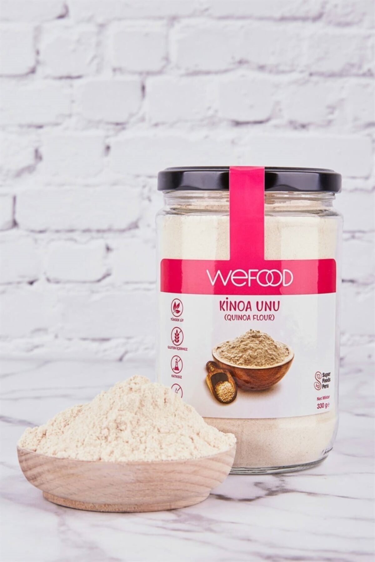 Wefood Glütensiz Kinoa Unu - 330 Gr