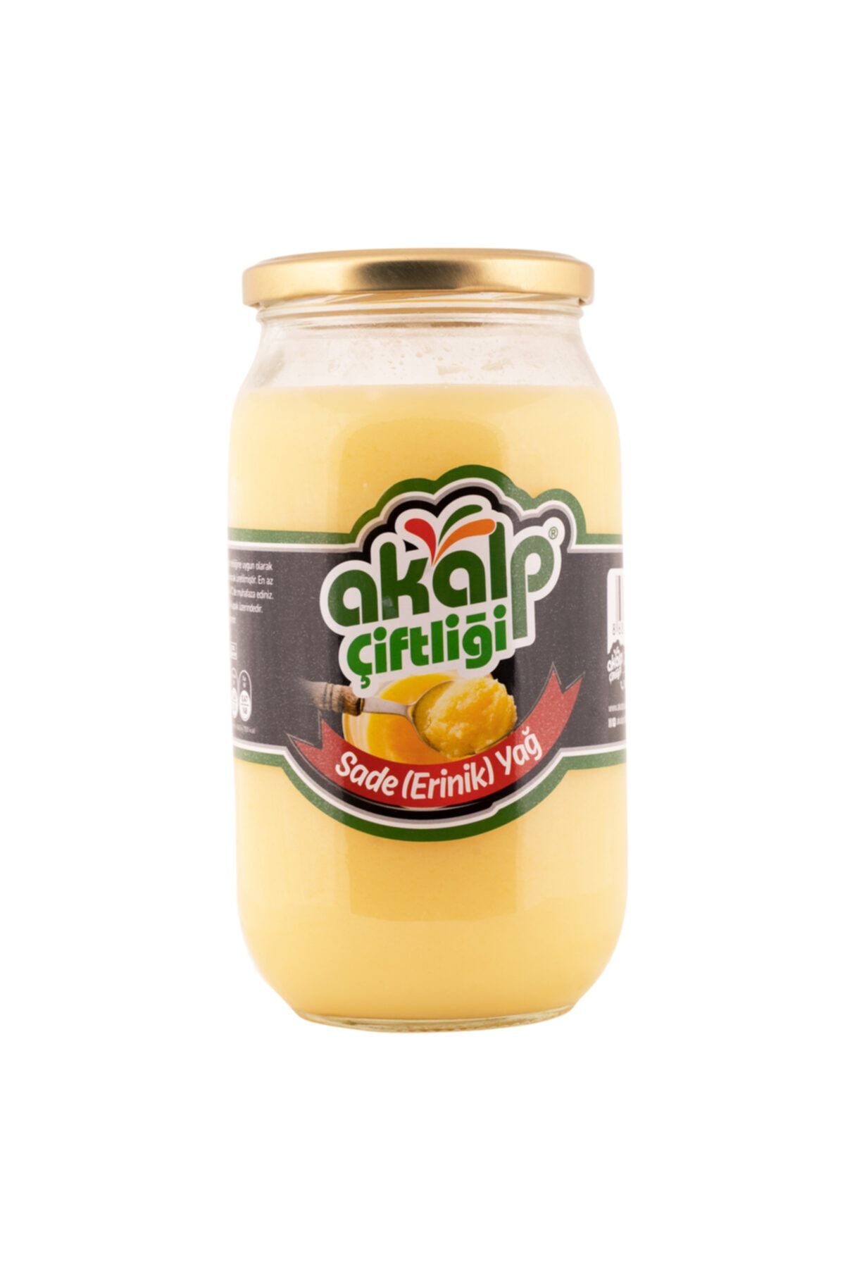 Akalp Gurme Sade Yağ - Erinik Yağ - Ghee (800gr)