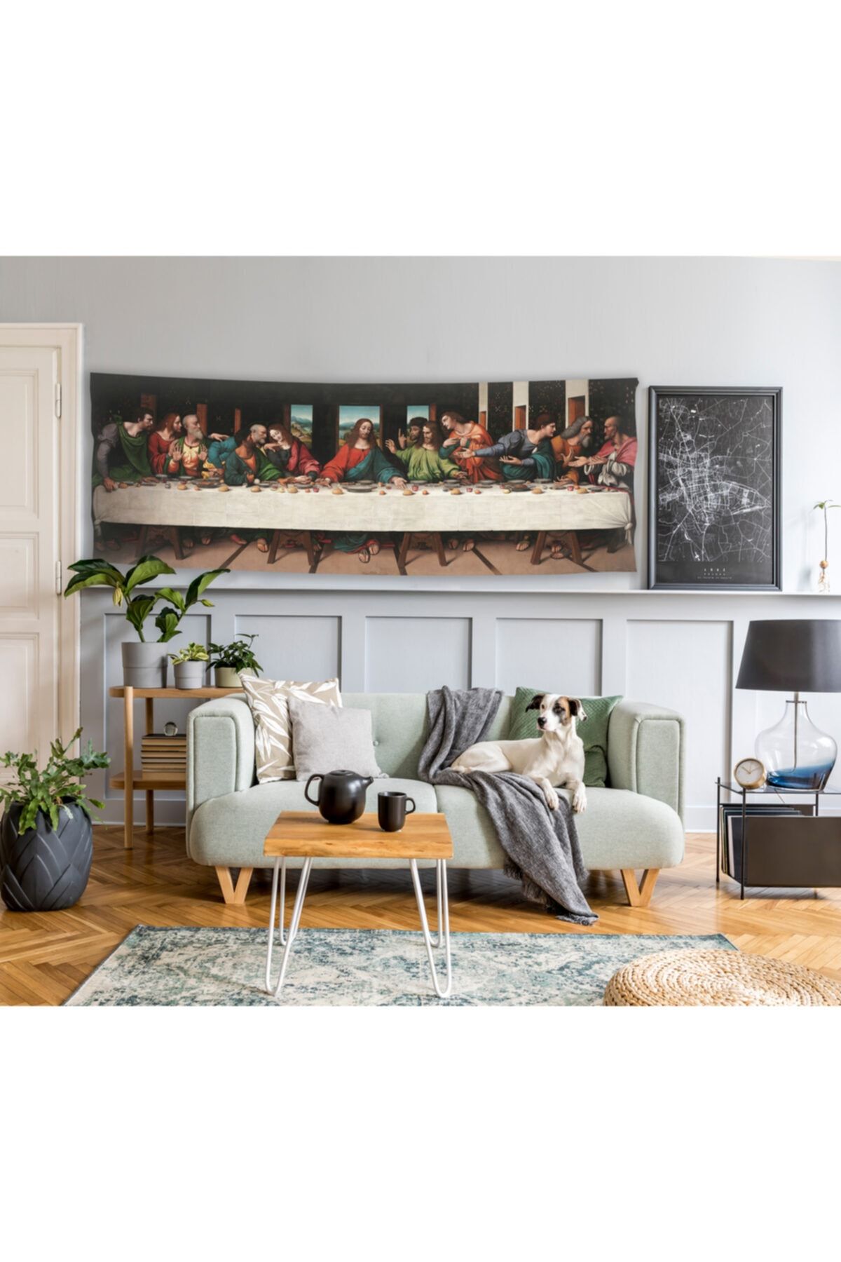 ARORA HOME Son Akşam Yemeği Duvar Örtüsü
