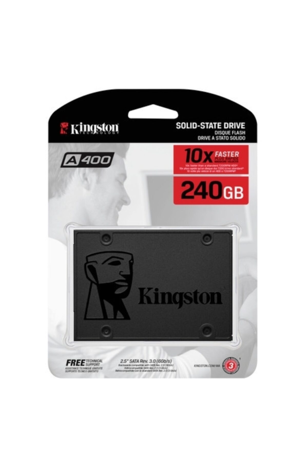 Kingston A400 240gb Ssd Disk Sa400s37/240g