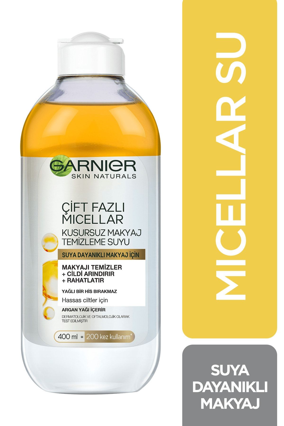 Garnier Micellar Çift Fazlı Kusursuz Makyaj Temizleme Suyu 400 ml 3600541744486