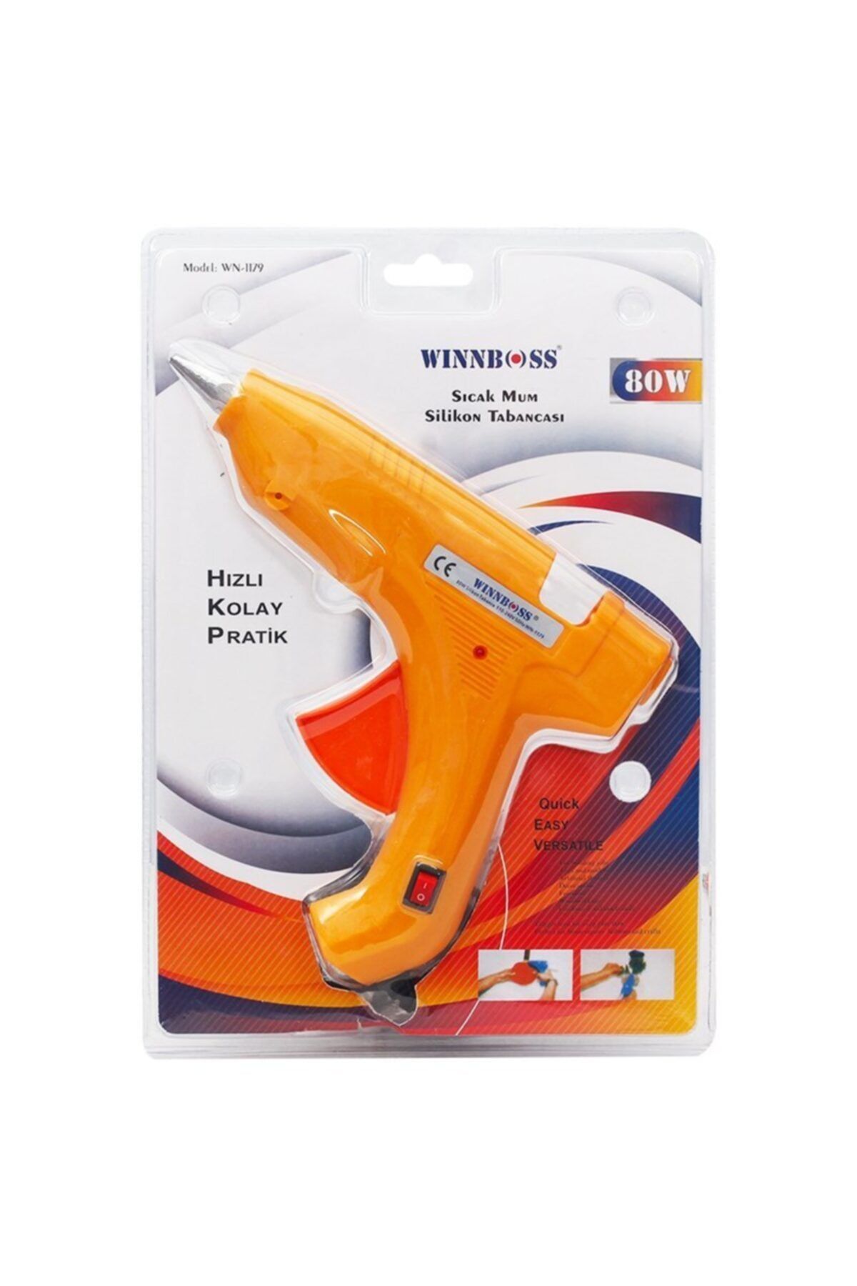WINNBOSS Wn-1179 Anahtarlı 80 Watt Silikon Tabancası
