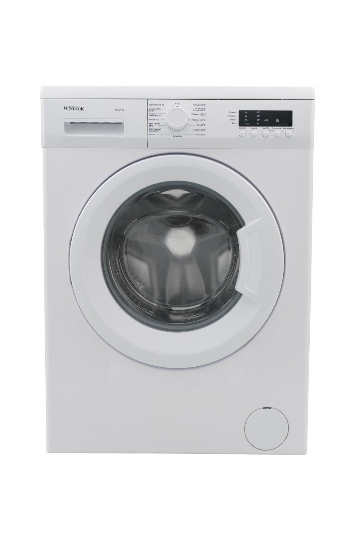 Windsor WS 2912 A+ 1200 Devir 9 Kg Çamaşır Makinesi