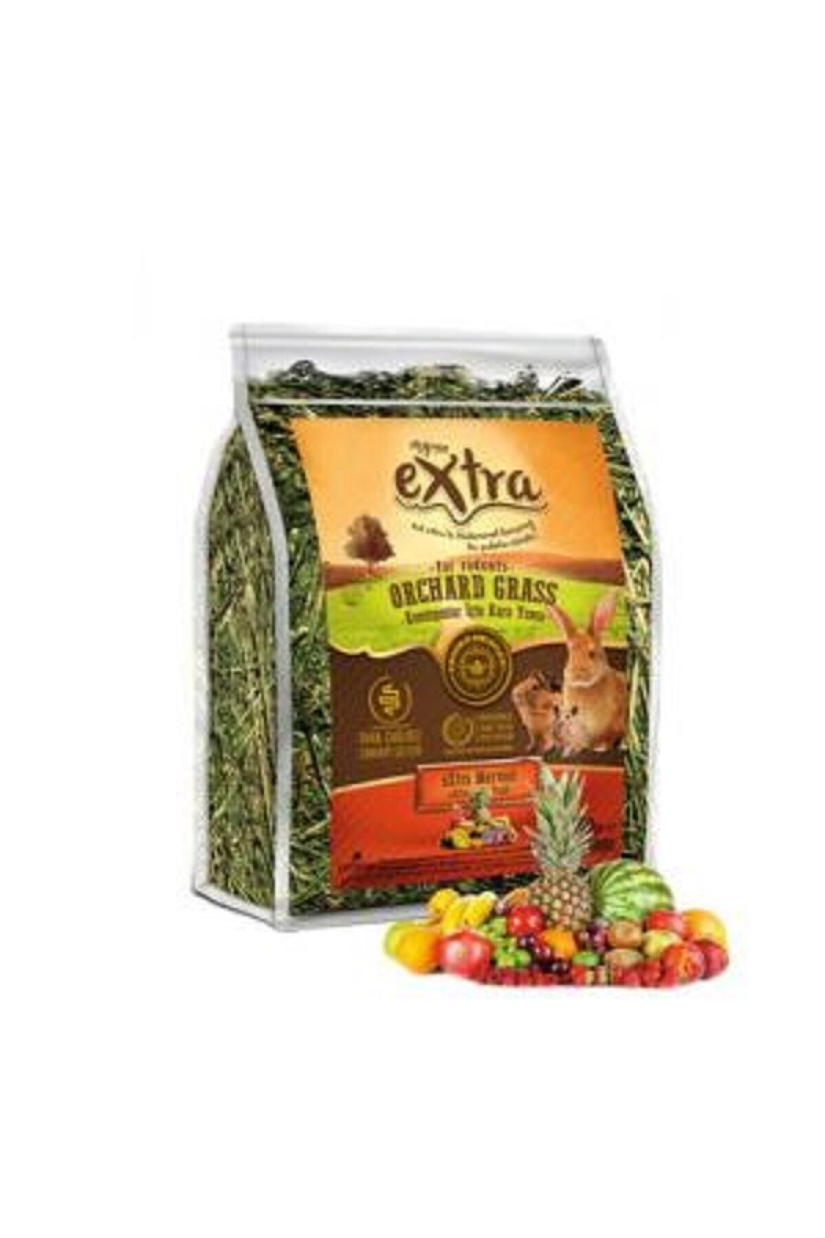 Mybird Extra 9 Çeşit Gerçek Meyve Parçalı Çayır Yoncası 300gr