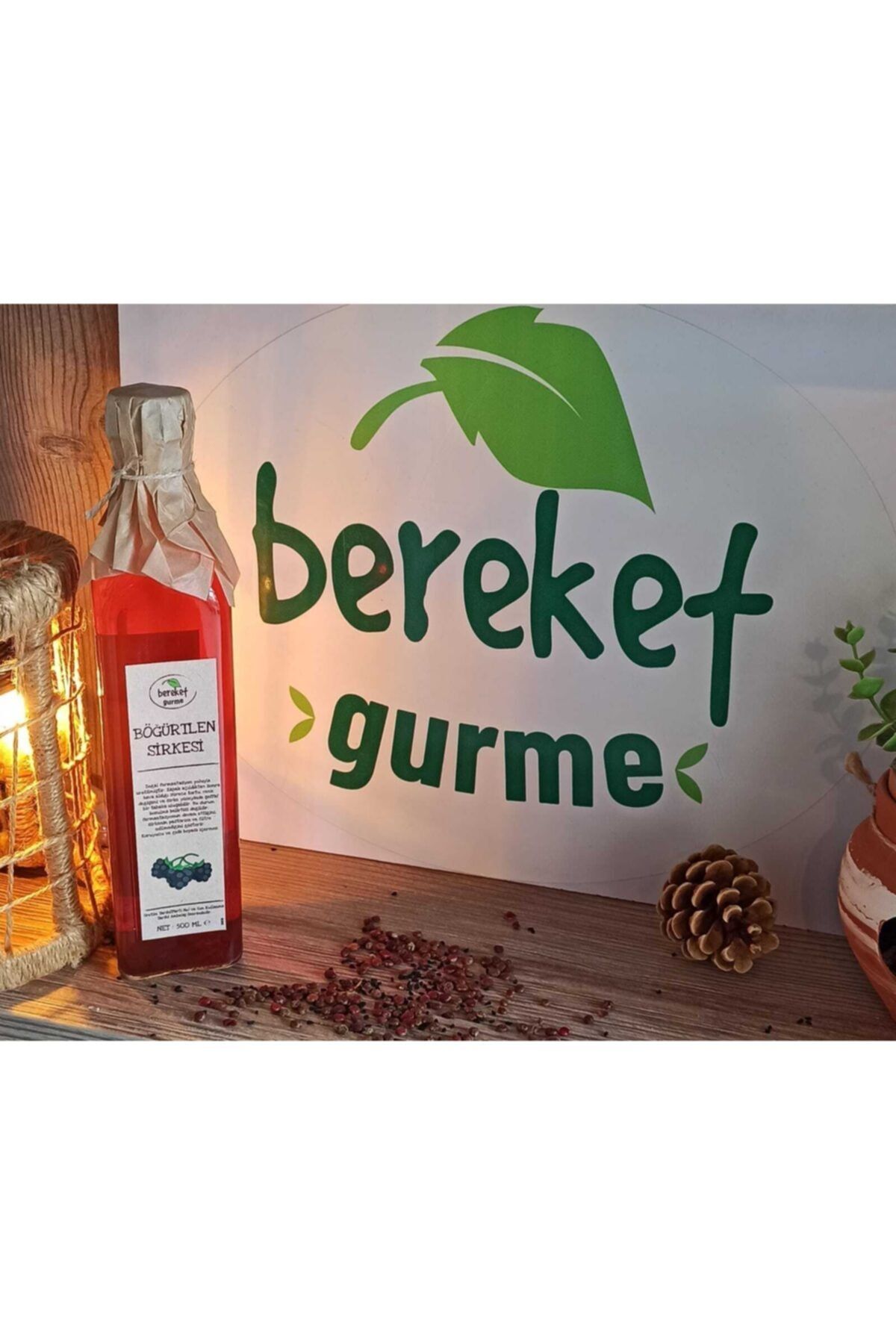 BEREKET GURME Bereketgurme Böğürtlen Sirkesi Doğal Fermente 500 Ml