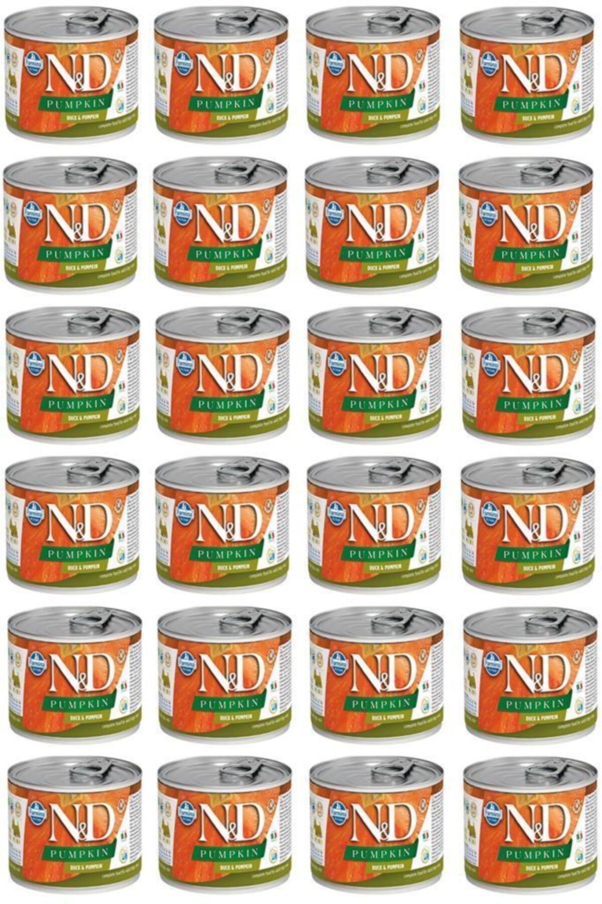 N&D Balkabakli Ördekli Yetiskin Köpek Konservesi 140 Gr 24 Adet