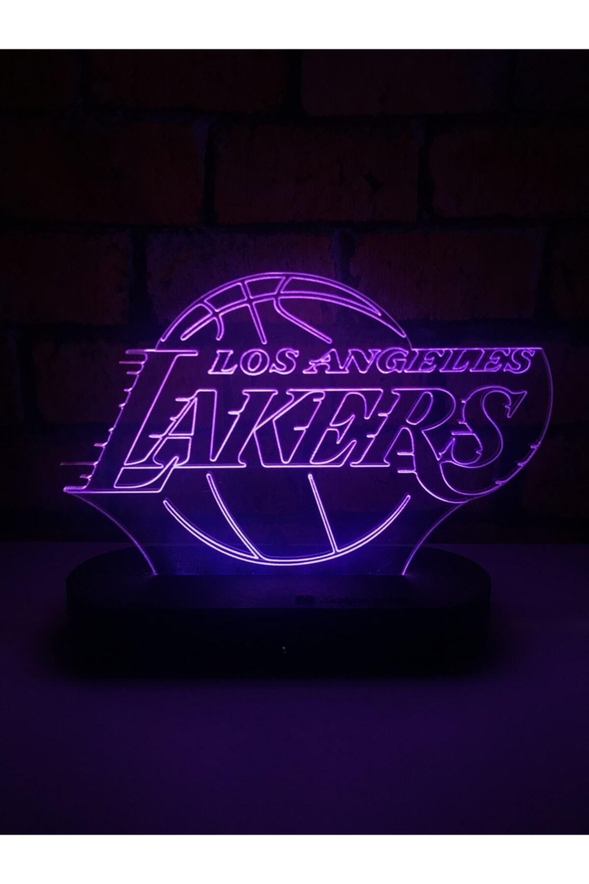 PETRADESIGN Los Angeles Lakers Logo Tasarım Lamba