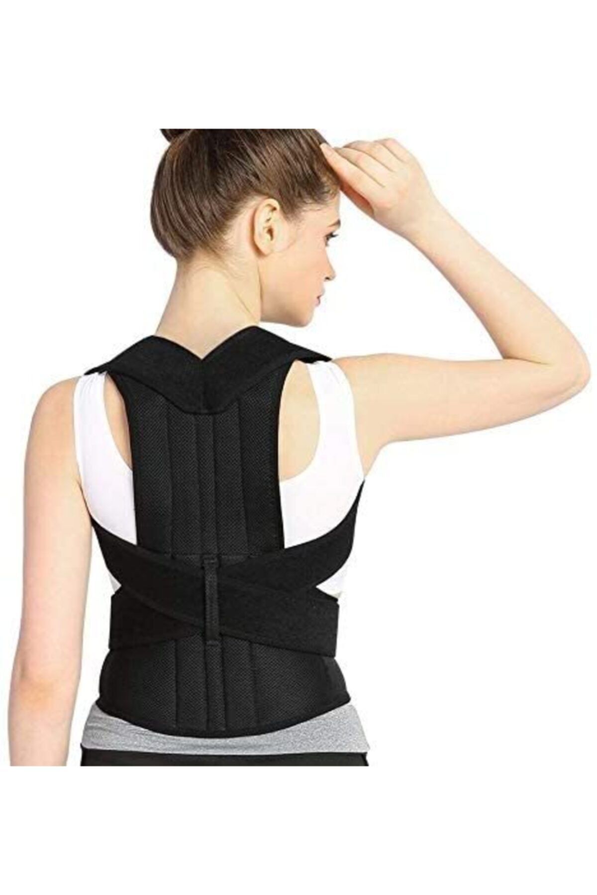 Ankaflex Unisex Balenli Kamburluk Önleyici Dik Duruş Korsesi