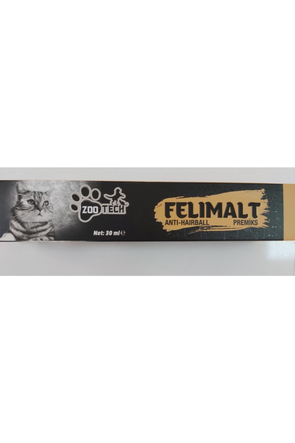 ZooTech Felimalt Kedi Malt Macunu Vitamin Omega 3 6 Takviyeli Kedi Maltı 30 Ml Brewer's Yeast Antihairball