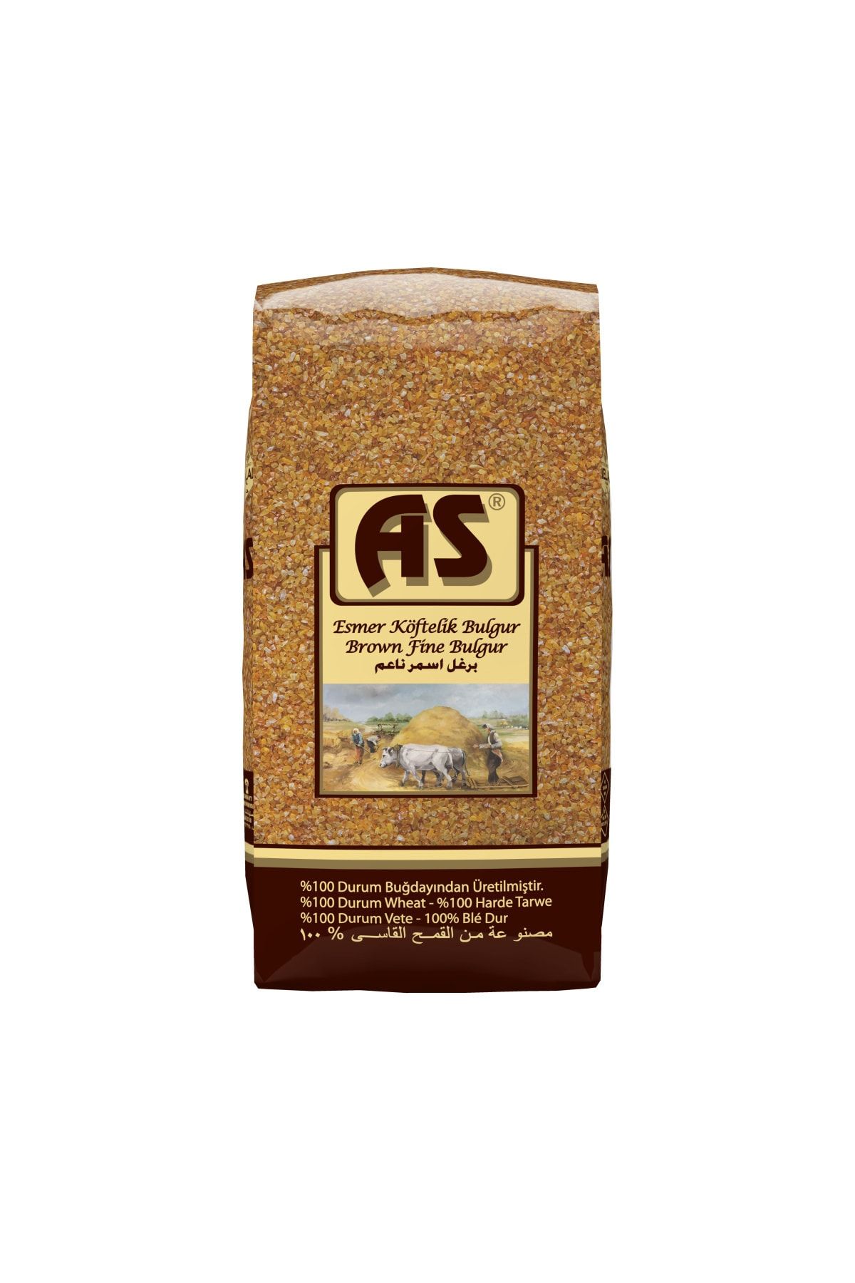 As Bakliyat As Esmer Köftelik Bulgur - 1 Kg