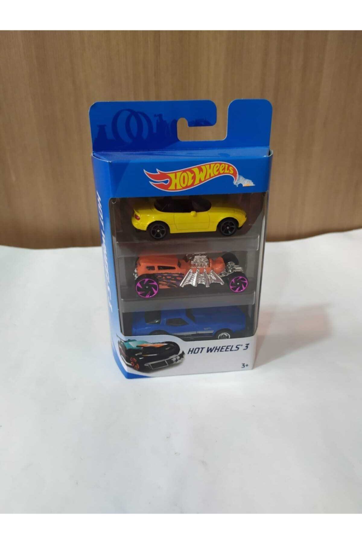 HOT WHEELS 3 Lü Metal Araba Seti K5904