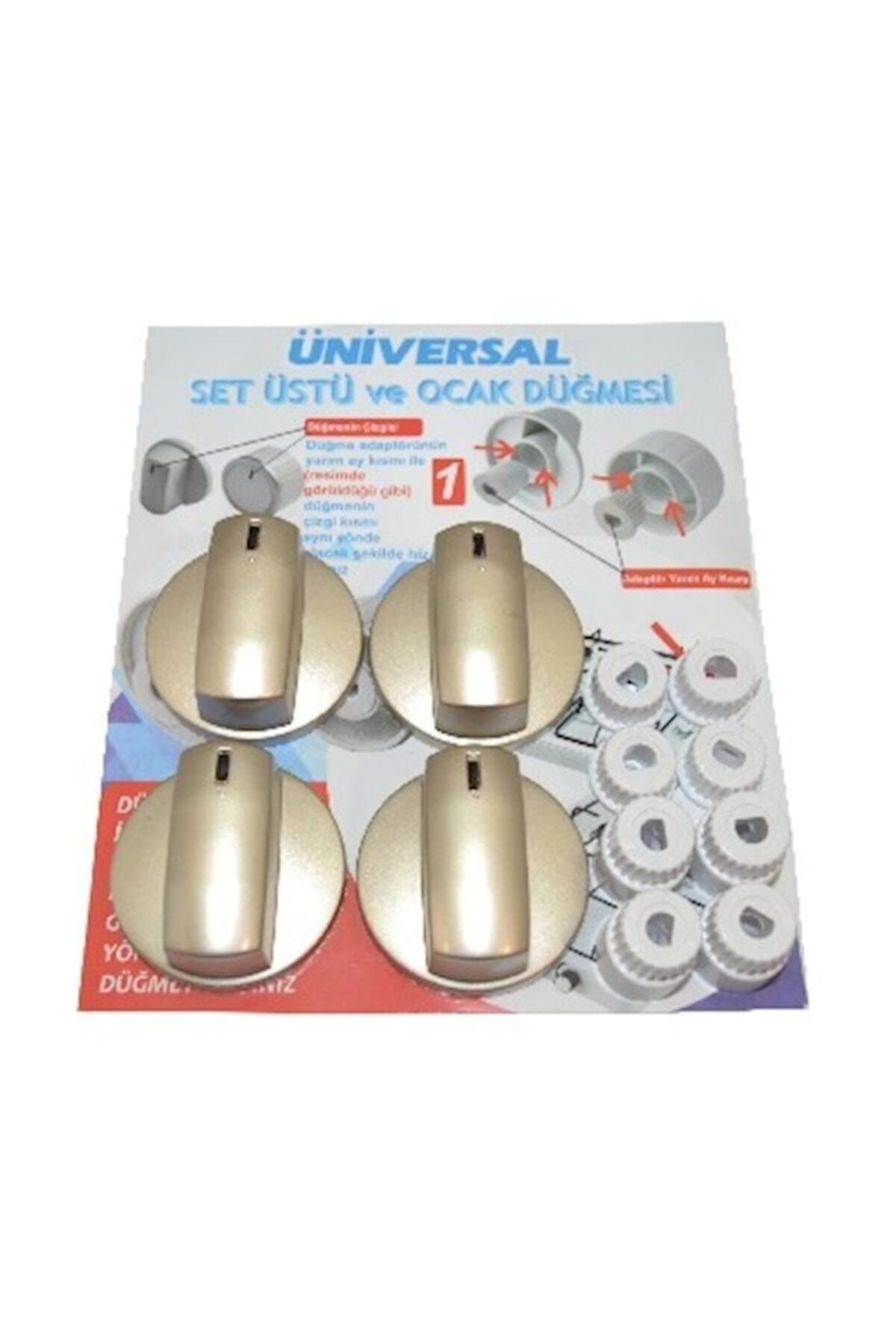 Diger Karakterler Üniversal Fırın Setüstü Ve Ocak Düğme İnox No:49